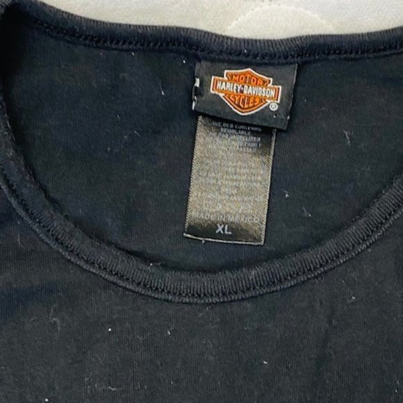Ladies Sleeveless Harley-Davidson Tshirt - Picture 3 of 6